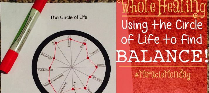 Circle of Life - Finding Whole Healing Through Balance - Spoonie Health - itsjustabadday.com juliecerrone.com