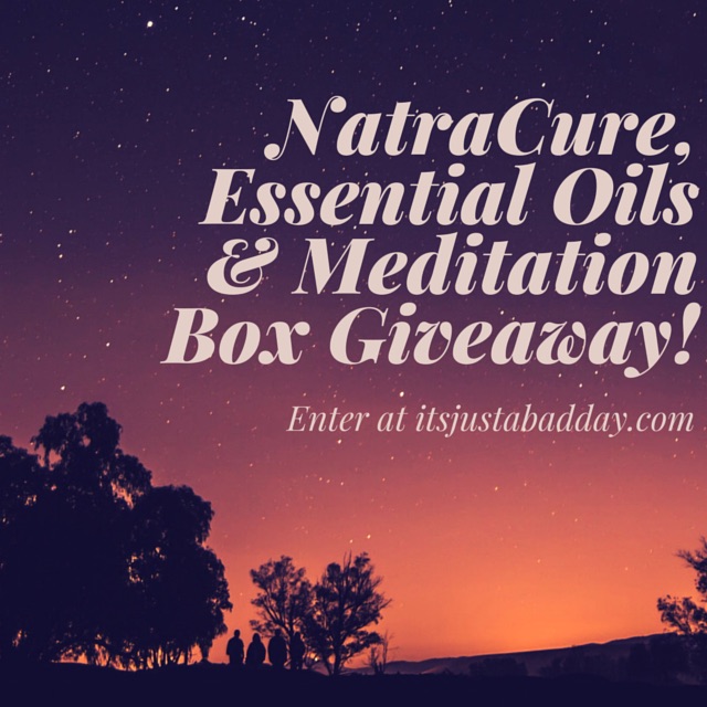 NatraCure, Essential Oils & Meditation Box Giveaway! itsjustabadday.com
