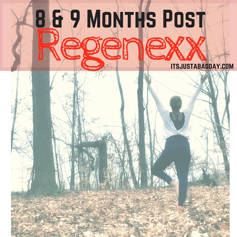 Post Regenexx Stem Cell Procedure Months 8 & 9 | avascular necrosis of the femur itjustabadday.com juliecerrone.com