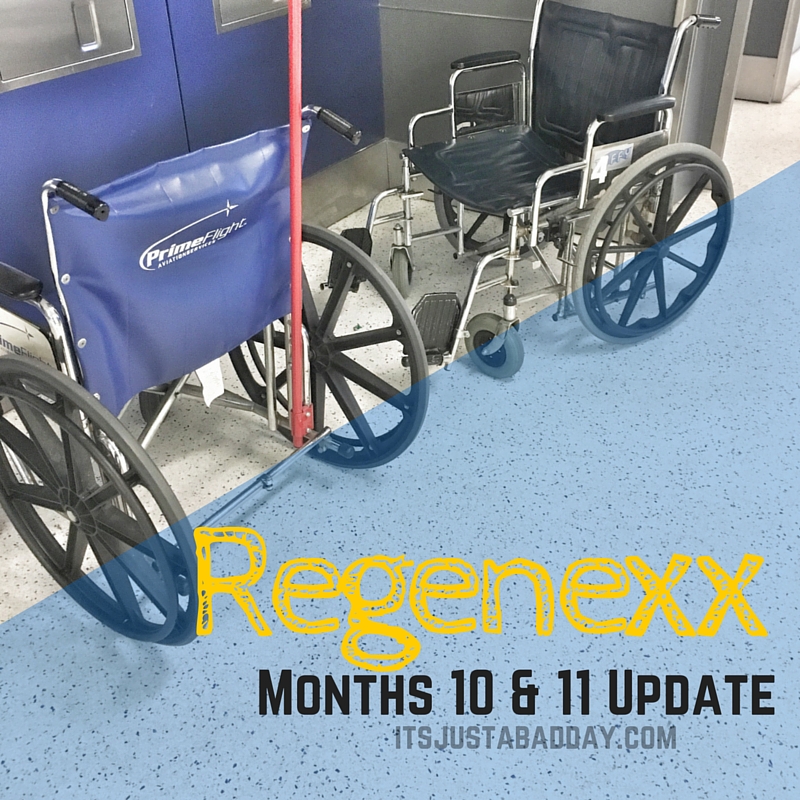 Post Regenexx Months 10 & 11 Update Post | itsjustabadday.com Avascular Necrosis Femur Stem Cell Procedure