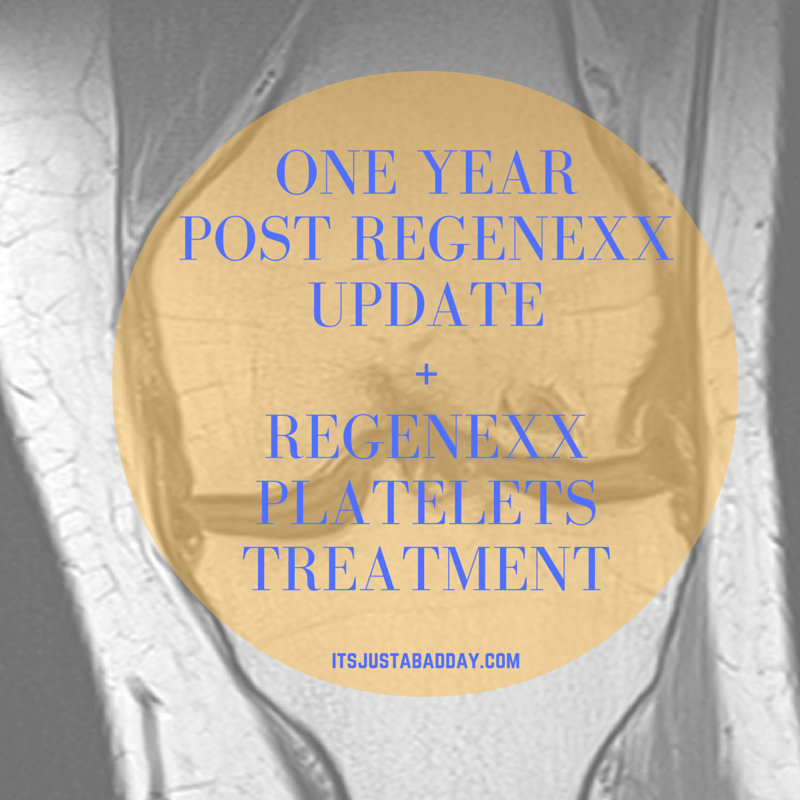 One Year Post Regenexx Update + Regenexx Platelets Treatment | avascular necrosis stem cell procedure itsjustabaddy.com