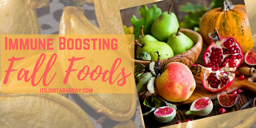 Immune boosting fall foods for autoimmune conditions like psoriatic arthritis | itsjustabadday.com