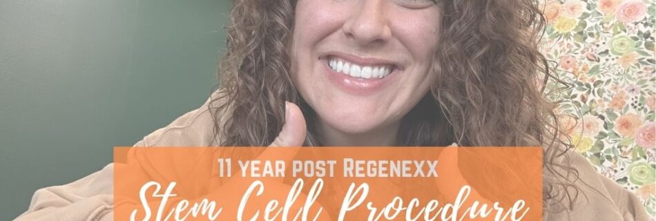 11 Year post Regenexx Stem Cell Procedure Update - Julie Croner